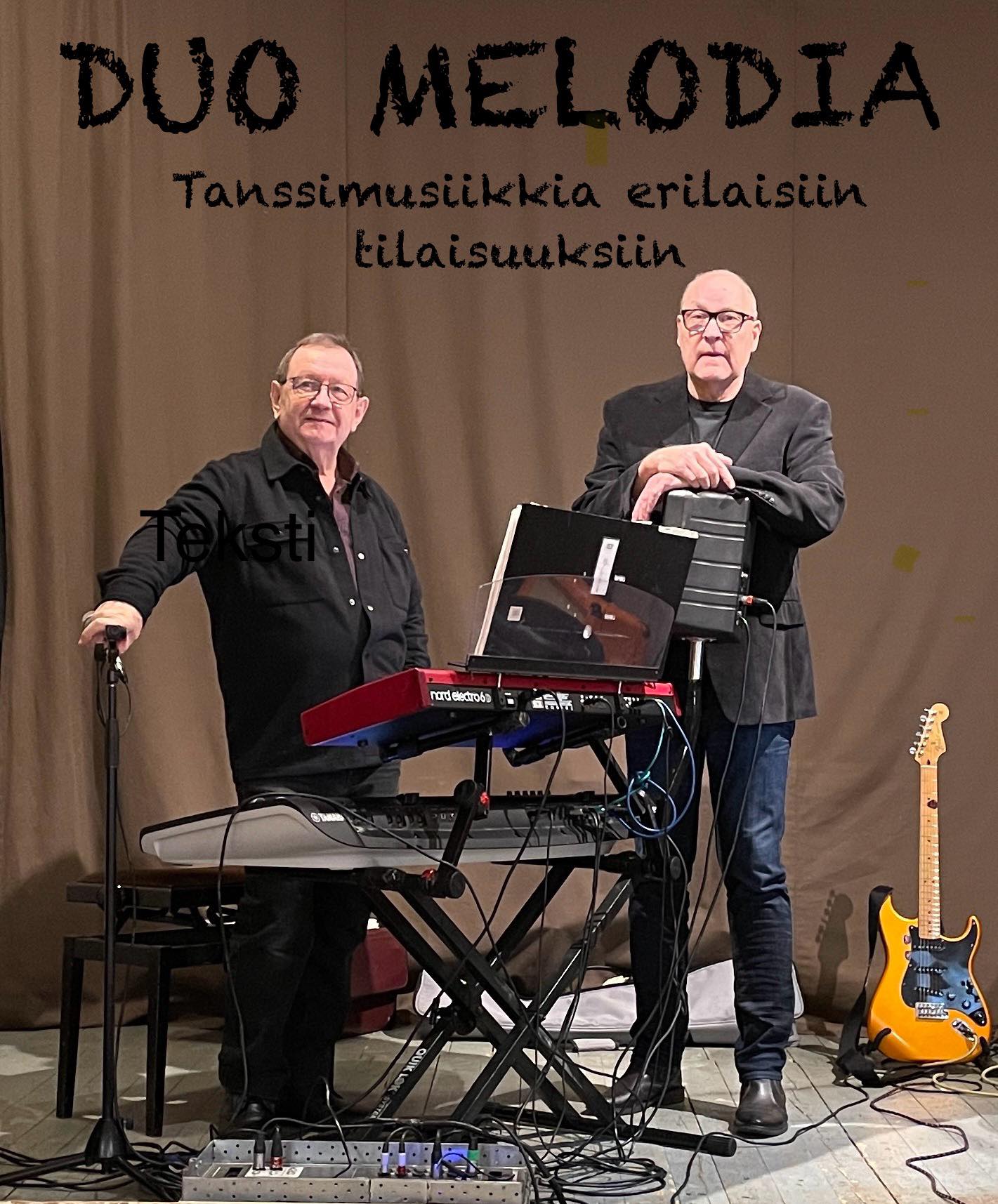 Duo Melodia tanssittaa juhannustanssit juhannusaattona 19 .6 ja juhannuspäivänä 20.6